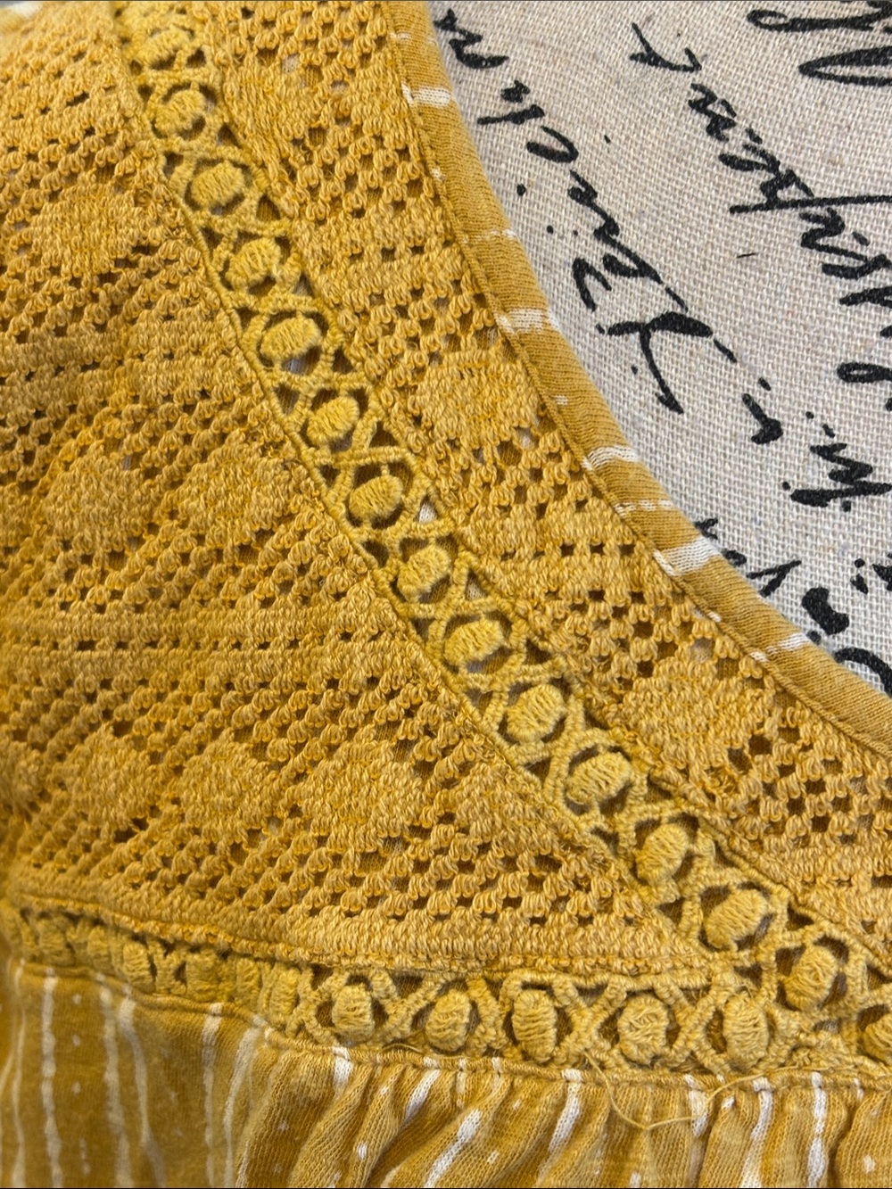 Sonoma Mustard Yellow Blouse - Picture 3 of 5